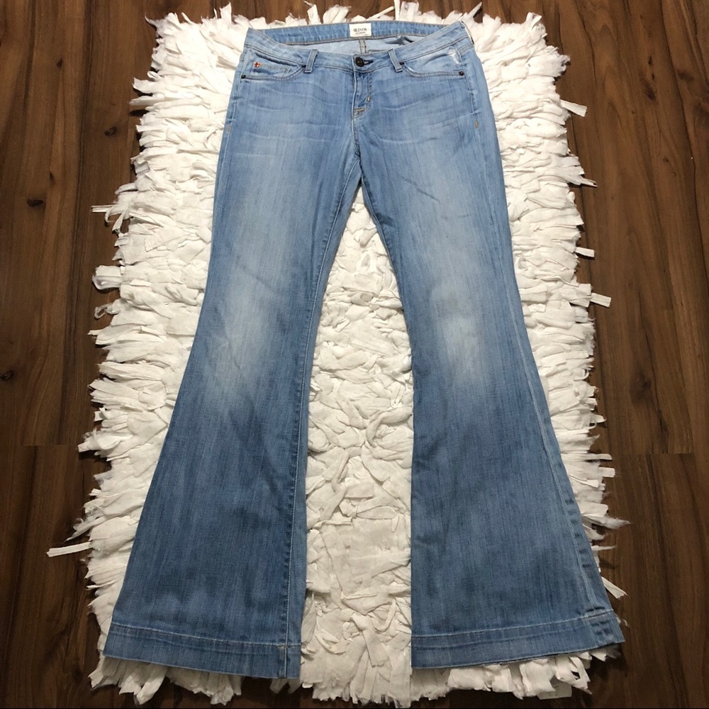 Hudson Flare Bootcut Light Wash Jean 29